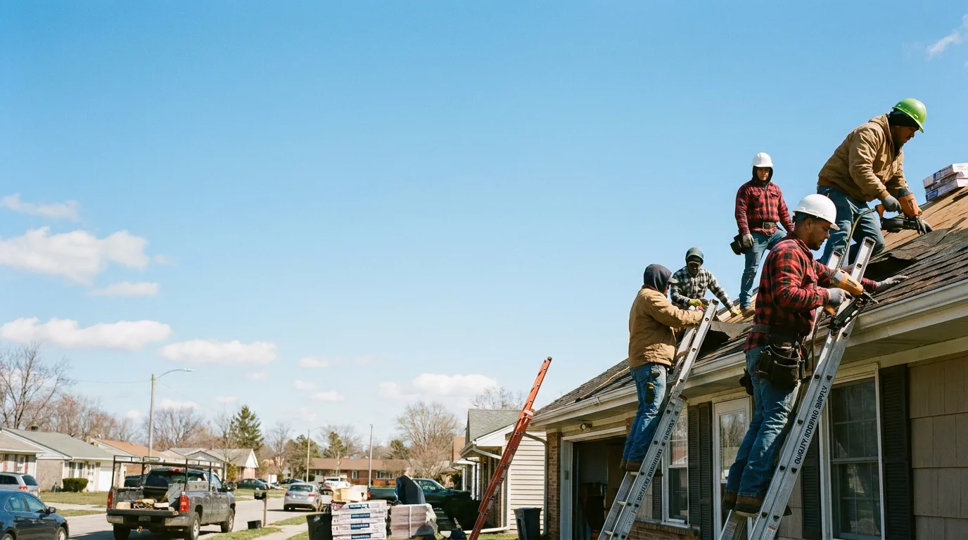 Roofing in Bonaparte, IA near me